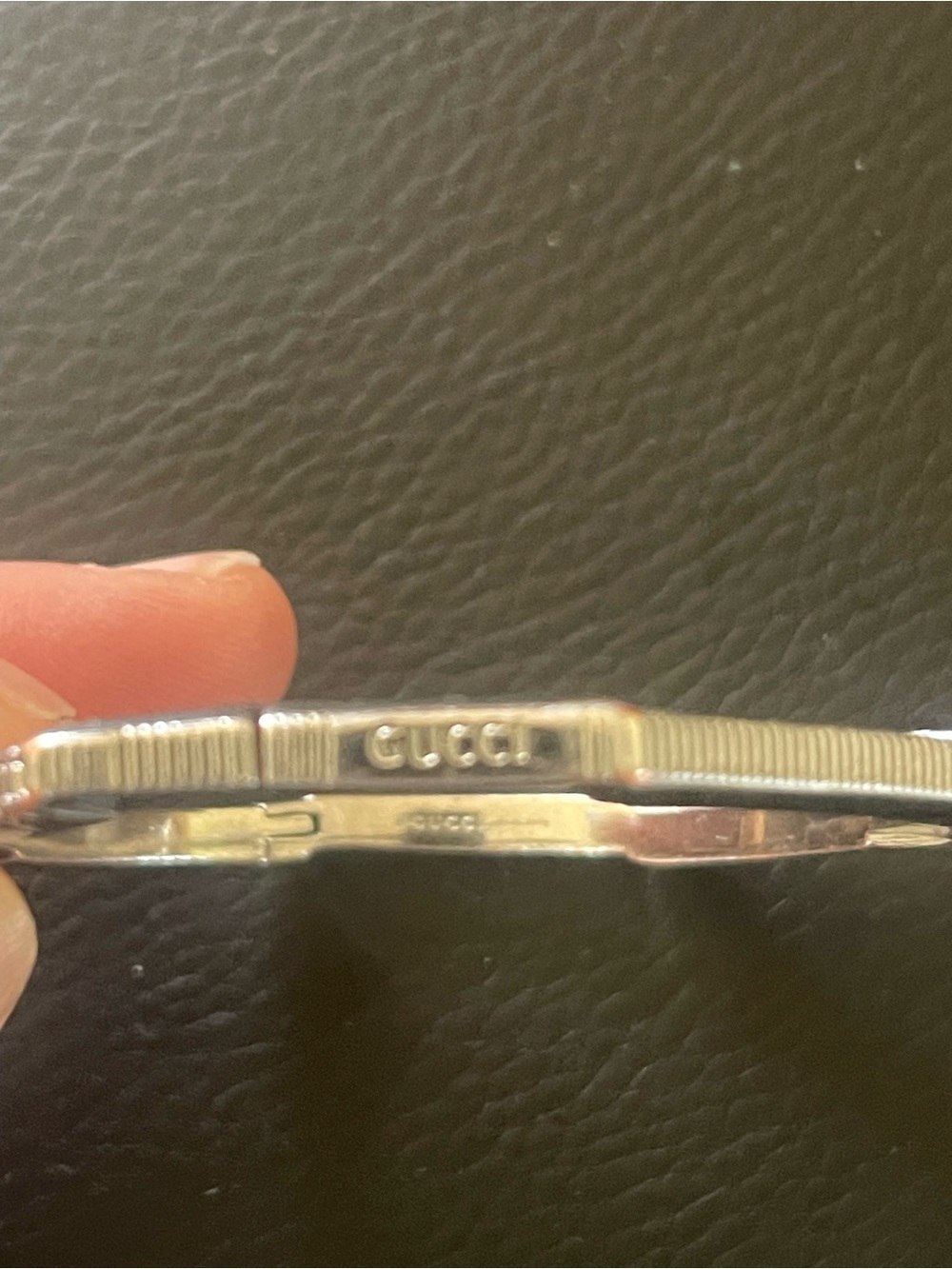Gucci Silver Tone women’s  Bracelet - Polished Silvery